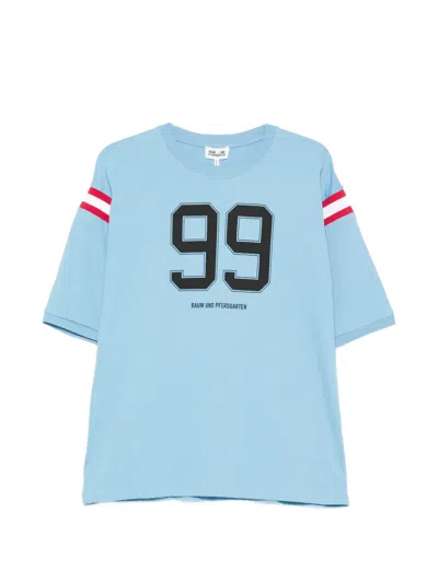 Baum Und Pferdgarten Short-sleeve Graphic T-shirt In Blue