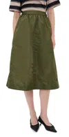 Baum Und Pferdgarten Sibella Skirt Spring Moss In Spring Moss