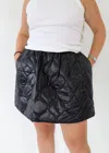 Baum Und Pferdgarten Sierra Quilted Skirt In Black In Black