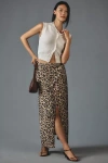 Baum Und Pferdgarten Sigge Skirt Brown Baum Leopard In Multicolor