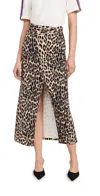 BAUM UND PFERDGARTEN SIGGE SKIRT BROWN BAUM LEOPARD