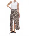 Baum Und Pferdgarten Sigge Skirt In Brown Leopard In Multi
