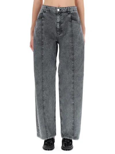 Baum Und Pferdgarten Signature High-waisted Jeans In Gray