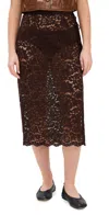 Baum Und Pferdgarten Sissi Skirt Hot Fudge In Hot Fudge