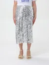 Baum Und Pferdgarten Skirt  Woman Color Silver In Silver
