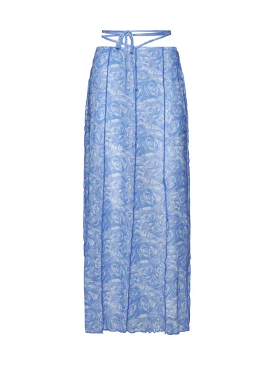 Baum Und Pferdgarten Skirt In Blue Rose