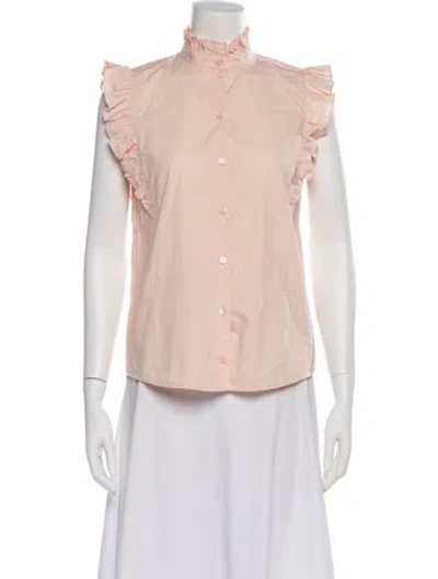 Pre-owned Baum Und Pferdgarten Sleeveless Blouse In Pink