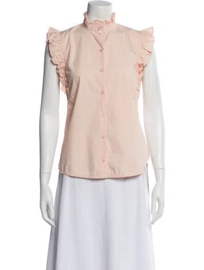 Pre-owned Baum Und Pferdgarten Sleeveless Blouse In Pink