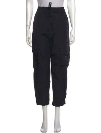 Pre-owned Baum Und Pferdgarten Straight Leg Pants In Black