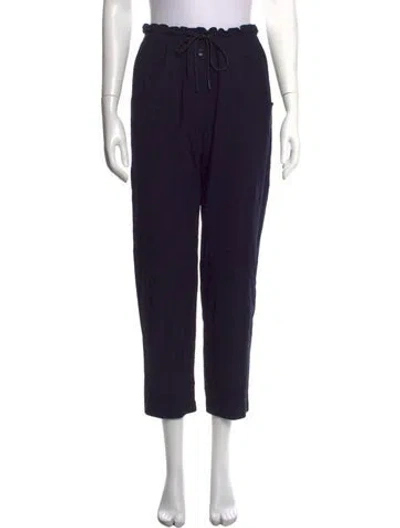 Pre-owned Baum Und Pferdgarten Straight Leg Pants In Blue