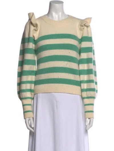 Pre-owned Baum Und Pferdgarten Striped Crew Neck Sweater In Multi