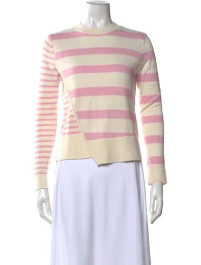 Pre-owned Baum Und Pferdgarten Striped Crew Neck Sweater In Multicolor