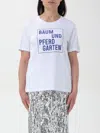 Baum Und Pferdgarten Woman T-shirt White Size S Organic Cotton In White