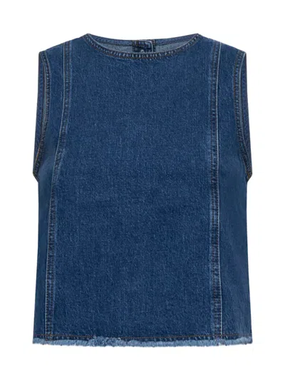 Baum Und Pferdgarten Top In Classic Blue Denim