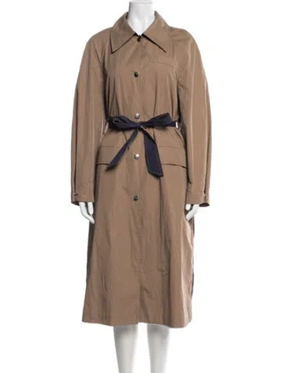 Pre-owned Baum Und Pferdgarten Trench Coat In Brown