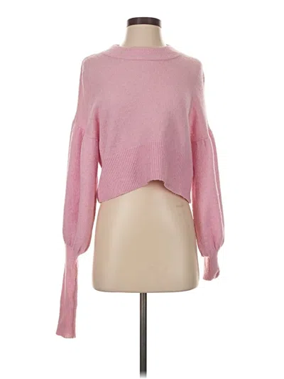 Pre-owned Baum Und Pferdgarten Turtleneck Sweater In Pink