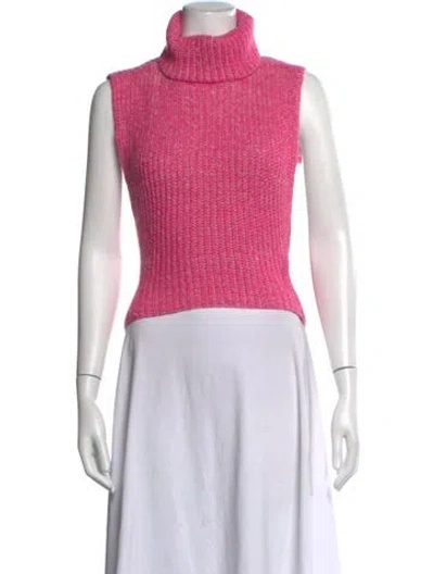 Pre-owned Baum Und Pferdgarten Turtleneck Sweater In Pink