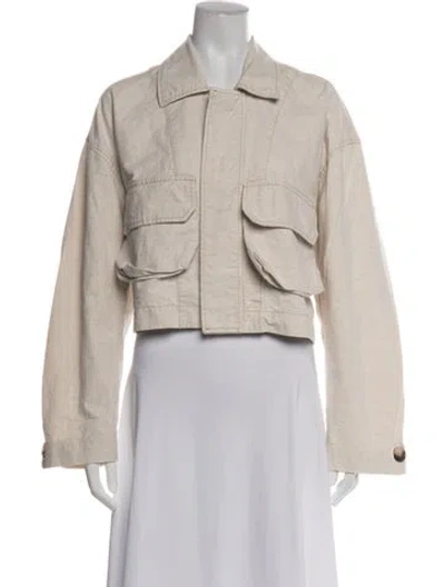 Pre-owned Baum Und Pferdgarten Utility Jacket In Neutrals