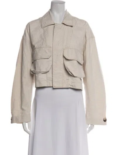 Pre-owned Baum Und Pferdgarten Utility Jacket In Neutrals