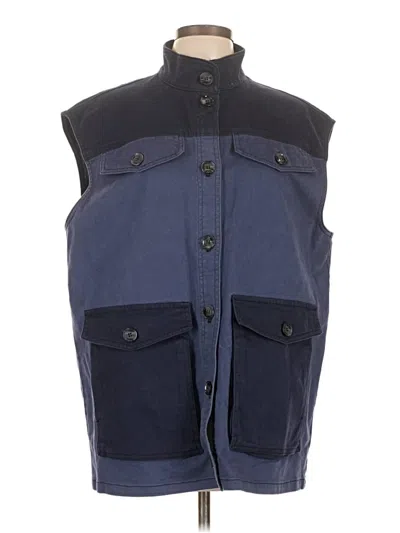 Pre-owned Baum Und Pferdgarten Vest In Blue