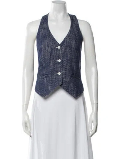 Pre-owned Baum Und Pferdgarten Vest W/ Tags In Blue
