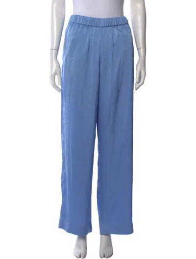 Pre-owned Baum Und Pferdgarten Wide Leg Pants In Blue