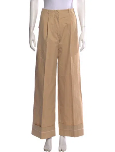 Pre-owned Baum Und Pferdgarten Wide Leg Pants In Neutrals