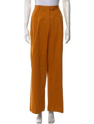 Pre-owned Baum Und Pferdgarten Wide Leg Pants In Orange
