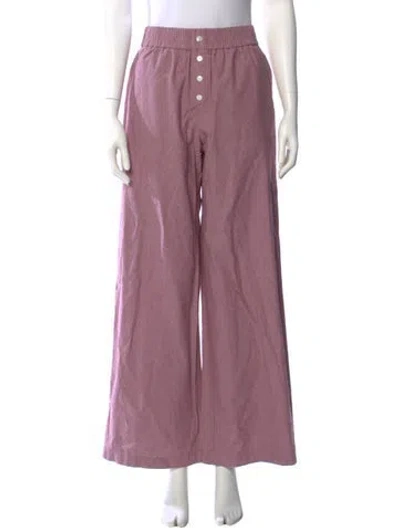 Pre-owned Baum Und Pferdgarten Wide Leg Pants In Purple