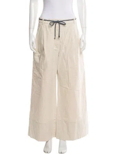 Pre-owned Baum Und Pferdgarten Wide Leg Pants W/ Tags In Neutral
