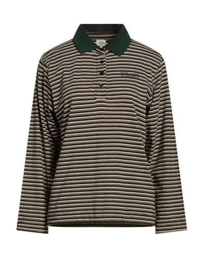 Baum Und Pferdgarten Woman Polo Shirt Chocolate Brown Size Xxs Organic Cotton In Green