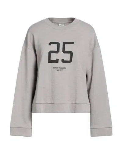 Baum Und Pferdgarten Woman Sweatshirt Grey Size L Organic Cotton In Gray