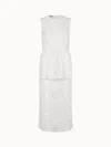 Baum Und Pferdgarten Women's Antonie Dress In Blanc De Blanc In White