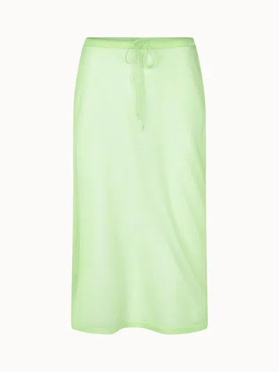Baum Und Pferdgarten Women's Colette Skirt In Lettuce Green
