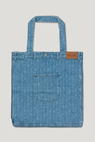 Baum Und Pferdgarten Women's Kila Tote Bag In Denim Blue In Multi
