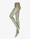 Baum Und Pferdgarten Women's Louella Tights In Green In Green