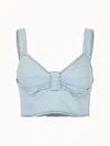 Baum Und Pferdgarten Women Mekira Top In Celestial Vintage Blue In Blue