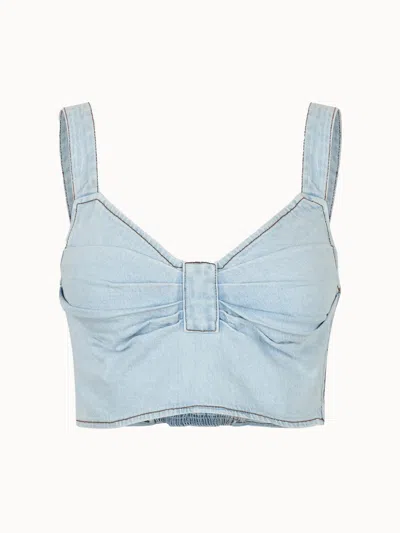 Baum Und Pferdgarten Women Mekira Top In Celestial Vintage Blue
