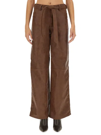 Baum Und Pferdgarten Women's Regular Fit Nadene Pants In Brown