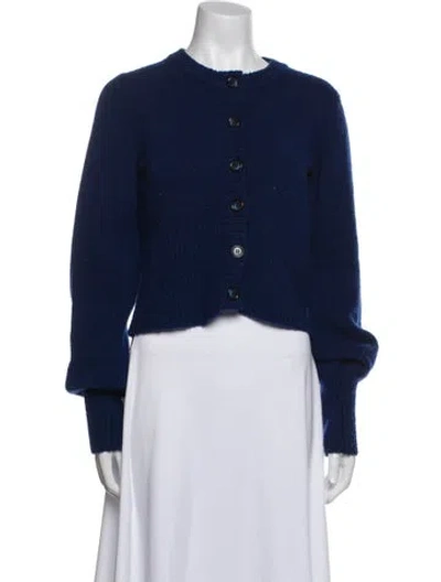 Pre-owned Baum Und Pferdgarten Wool Crew Neck Sweater In Blue