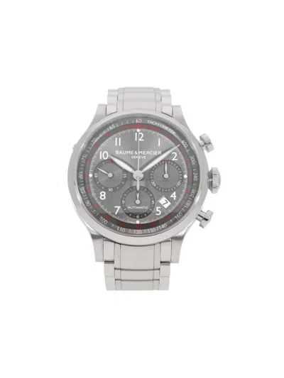 Pre-owned Baume & Mercier 2019 Capeland 42mm In Gray