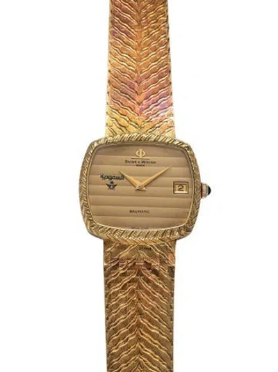 Pre-owned Baume & Mercier Baumatic Watch, 32mm In Multi