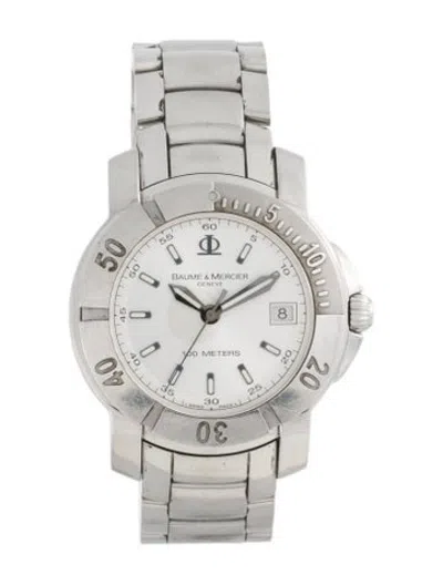 Pre-owned Baume & Mercier Capeland S Watch, 36mm In Multicolor
