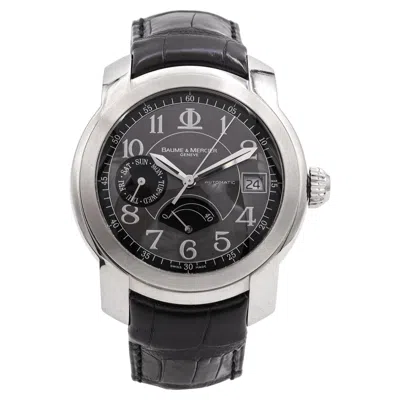 Pre-owned Baume & Mercier Capeland Stainless Steel Automatic Men's Watch In Multi