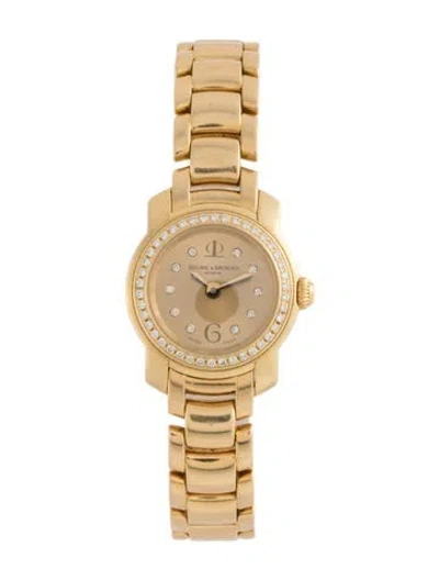 Pre-owned Baume & Mercier Capeland Watch, 22mm In Multicolor