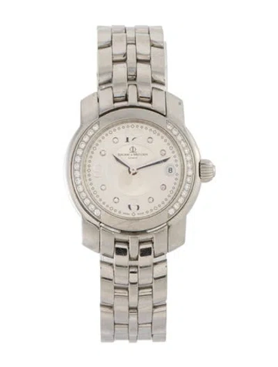 Pre-owned Baume & Mercier Capeland Watch, 28mm In Multi