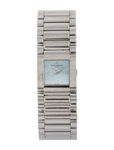 Pre-owned Baume & Mercier Catwalk Watch, 21mm In Multi
