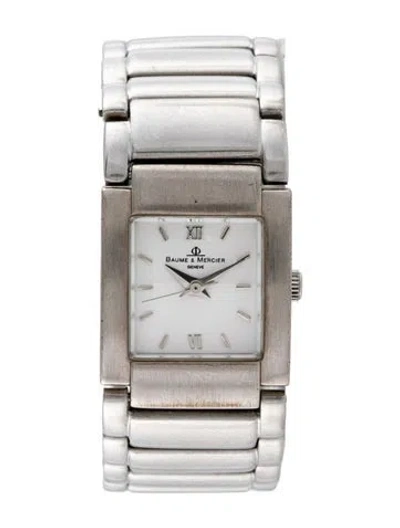 Pre-owned Baume & Mercier Catwalk Watch, 23mm In Multicolor
