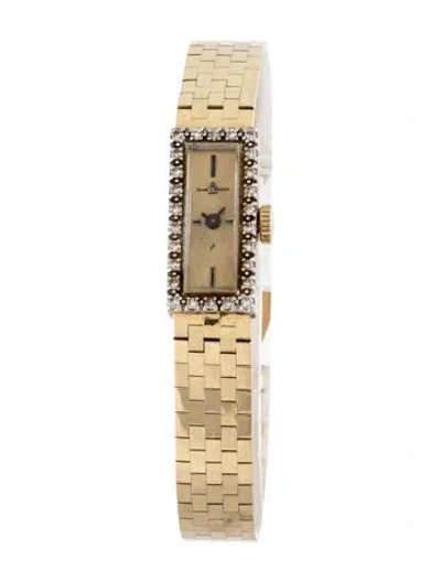 Pre-owned Baume & Mercier Classic Watch, 11mm In Multicolor