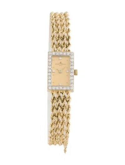 Pre-owned Baume & Mercier Classic Watch, 12mm In Multicolor